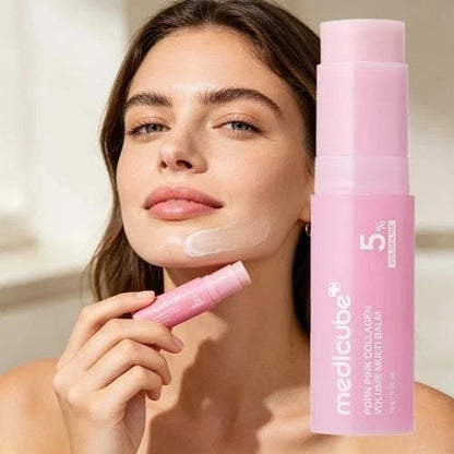 [MED ICUBE] PDRN Pink Collagen Volume Multi Balm - 10g